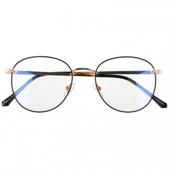 Okulary Lenonki z filtrem światła niebieskiego do komputera zerówki 2558-1